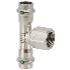 dad24 | Bild 1 | 437 220  Viega Md 2317.2 SP Inox T-Stück IG / 42 x ½“ x 42