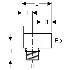 dad24 | Bild 2 | 602.279.00.1 MeplaFix Armaturenanschluss MF ½“ / ¾“ / 70mm