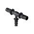 dad24 | Bild 1 | 628.323.00.5 Mepla T-Stück red. (PVDF) 75 mm / 63 mm / 75 mm