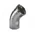 dad24 | Bild 1 | 482 695  Viega Md 2326.1XL SP Inox Bogen 45 ia / 88,9 mm