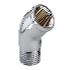 dad24 | Bild 1 | 126 186 Viega Md 1615 Winkel verchromt 45 IG - AG / ¾“