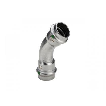 dad24 | 435 806  Viega Md 2326 Sanpress Inox Bogen 45 ii / 28 mm