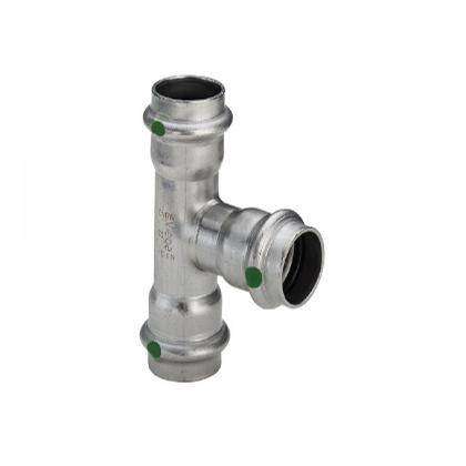 dad24 | 435 899  Viega Md 2318 Sanpress Inox T-Stück / 35 mm