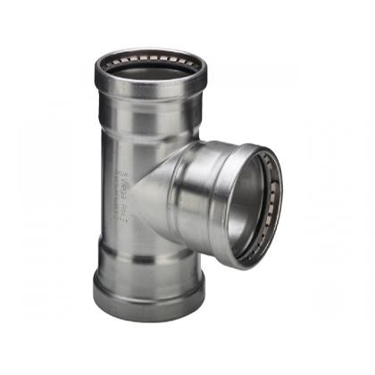 dad24 | 578 053  Viega Md 2318XL SP Inox T-Stück / 64,0 x 35 x 64,0