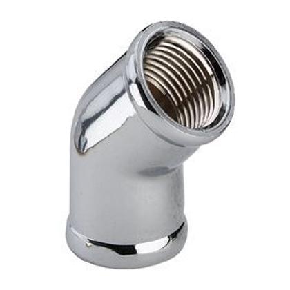 dad24 | 125 769 Viega Md 1614 Winkel verchromt 45 IG / ¾“