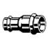 dad24 | Bild 2 | 328 252  Viega Md 2415.2 Profipress Muffe reduziert/ 42 x 35