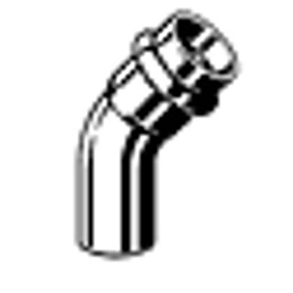 dad24 | 486 228  Viega Md 0226.1 Sanpress Inox G-Bogen 45 ia / 28