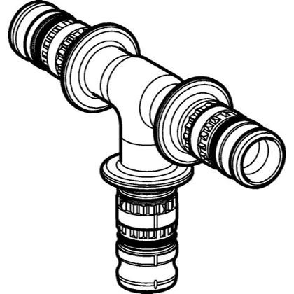 dad24 | 623.310.00.5 Geberit Mepla T-Stück (PVDF)  26 mm